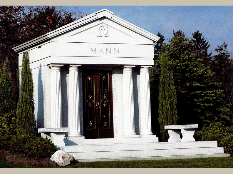 WalkIn 8 Crypt Mausoleum (Classical Revival Design)