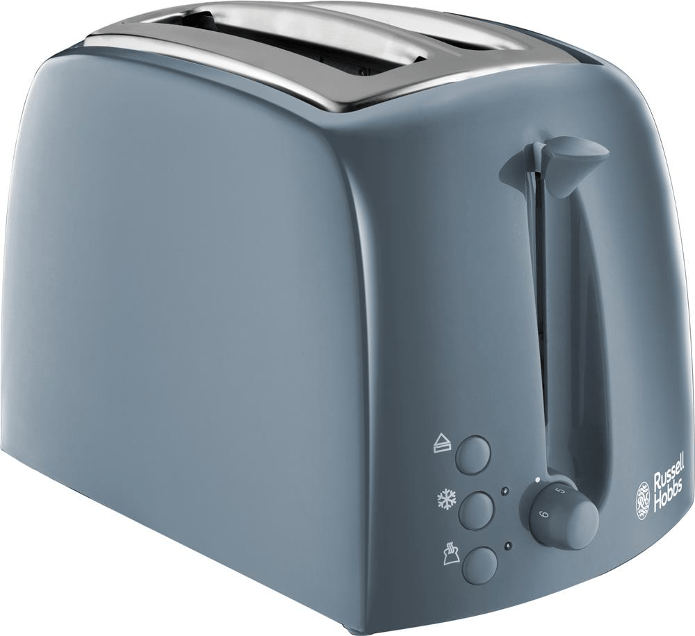 Russell Hobbs 21644 Textures 2Slice Toaster, Grey Romerils