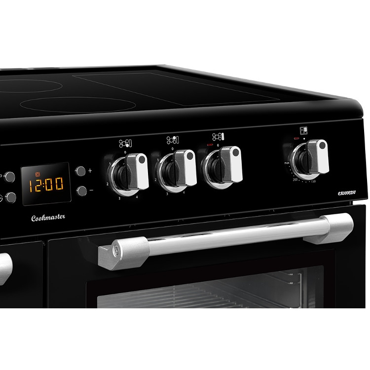 Leisure Cookmaster CK100C210K 100cm Electric Range Cooker with Ceramic