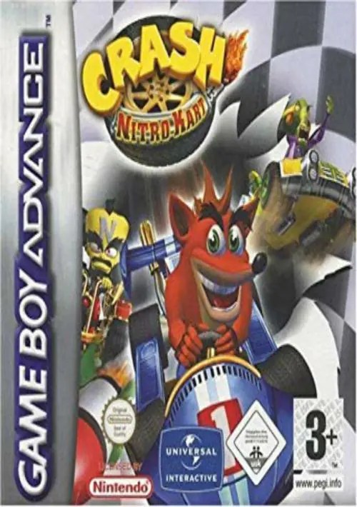 Crash Nitro Kart ROM Download GameBoy Advance(GBA)