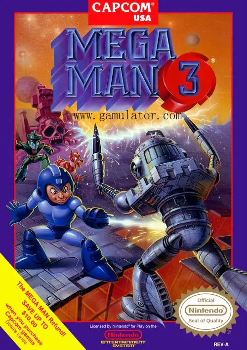 Mega Man 3 ROM Download Nintendo Entertainment System(NES)