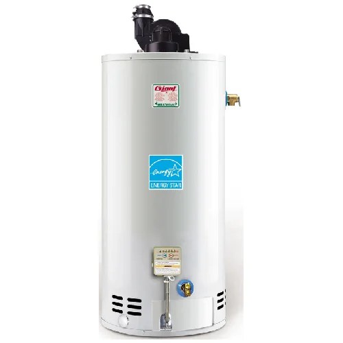 Gas Water Heater 40 Gal 40 000 BTU White RONA