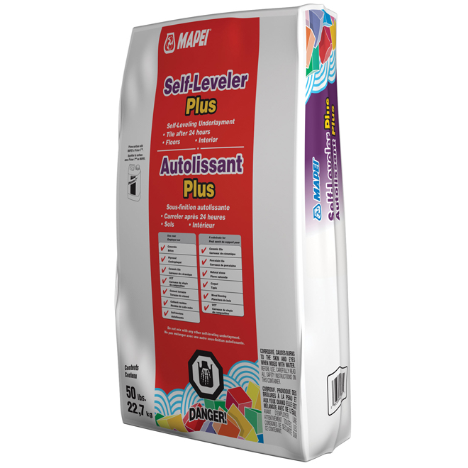 Underlayment "Selfleveler Plus" 22,7kg Grey RONA