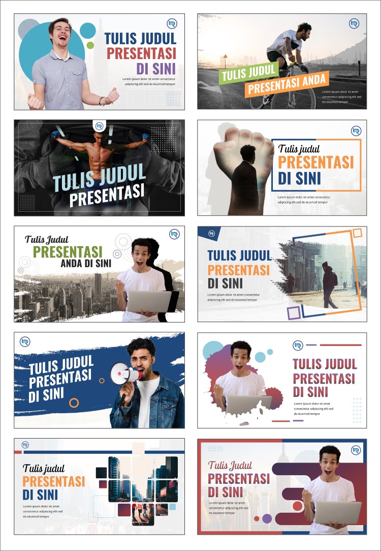 20 Contoh Desain Slide Judul Presentasi Yang Keren dan Menarik Rona