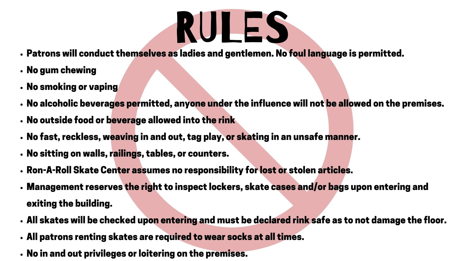 Rules & Dress Code Perfect for Birthday Parties And Family Fun