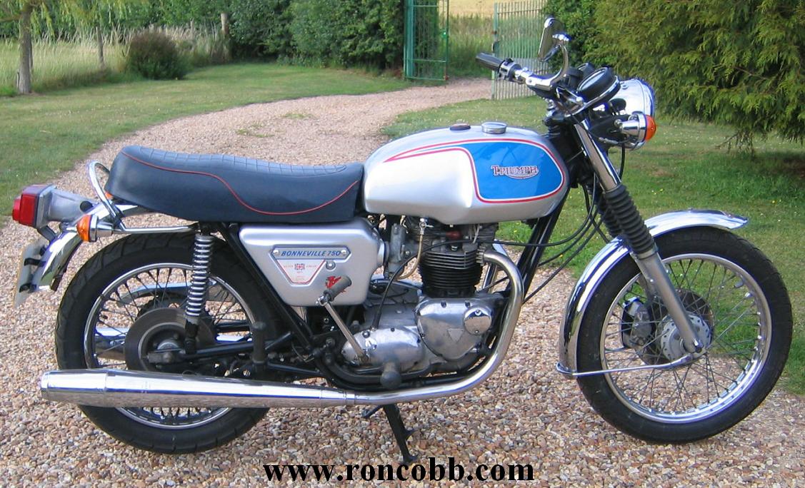 Triumph T140V Silver Jubilee Bonneville 1977 for sale
