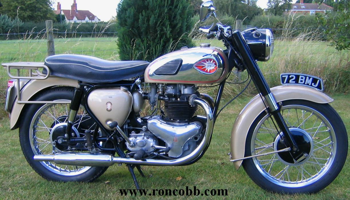 1960 BSA 650 Golden Flash motorcycle for sale