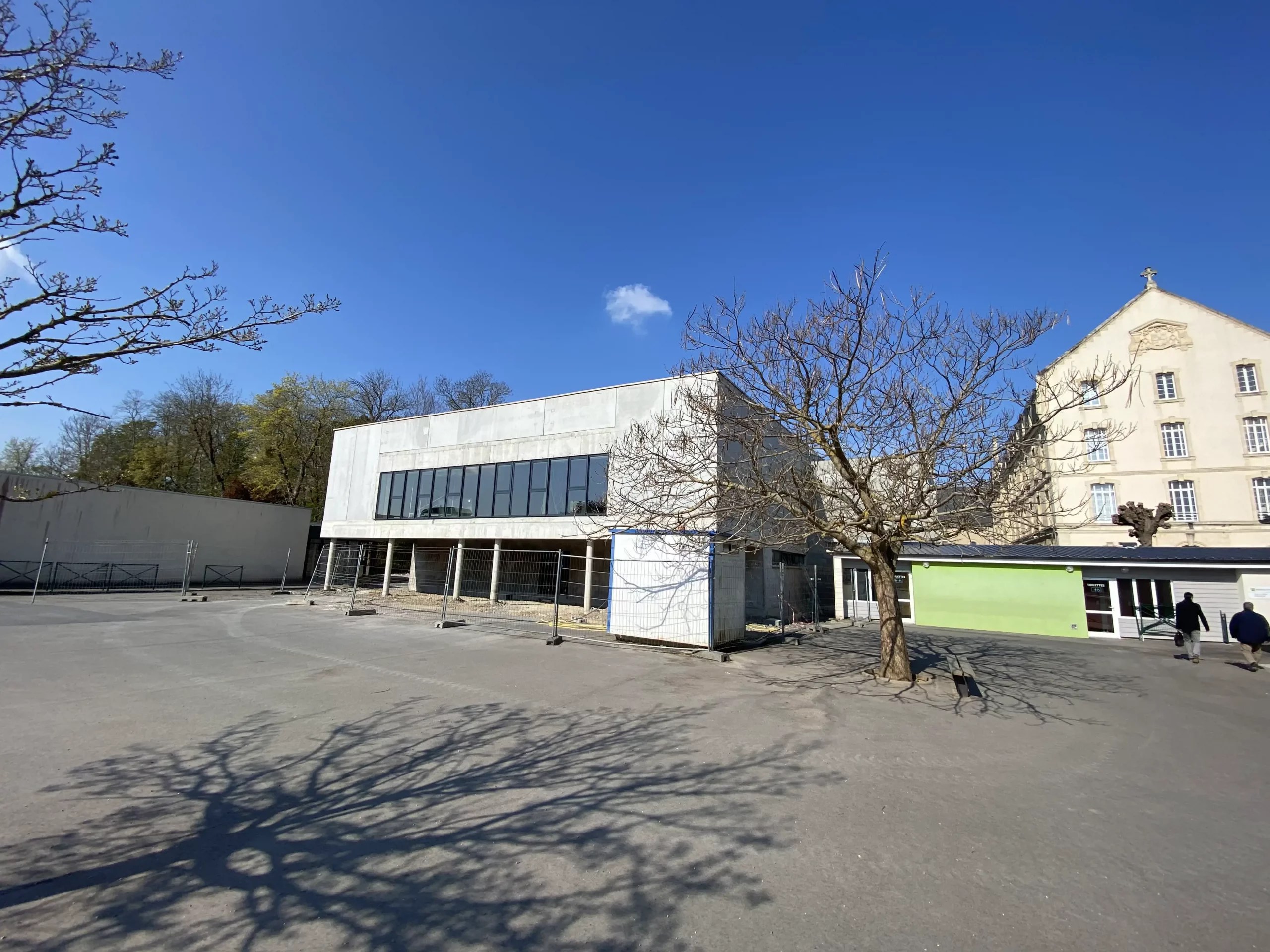 Gymnase du collège Saint Paul à Caen Ronco Construction