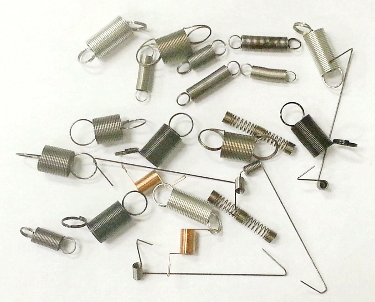 24 Pc. Cuckoo Clock Spring Assortment Ronell Clock Co.