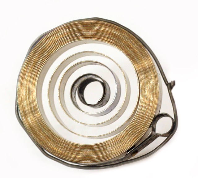 Mainspring 3/4" Wide x .014" Strength x 108" Length Ronell Clock Co.