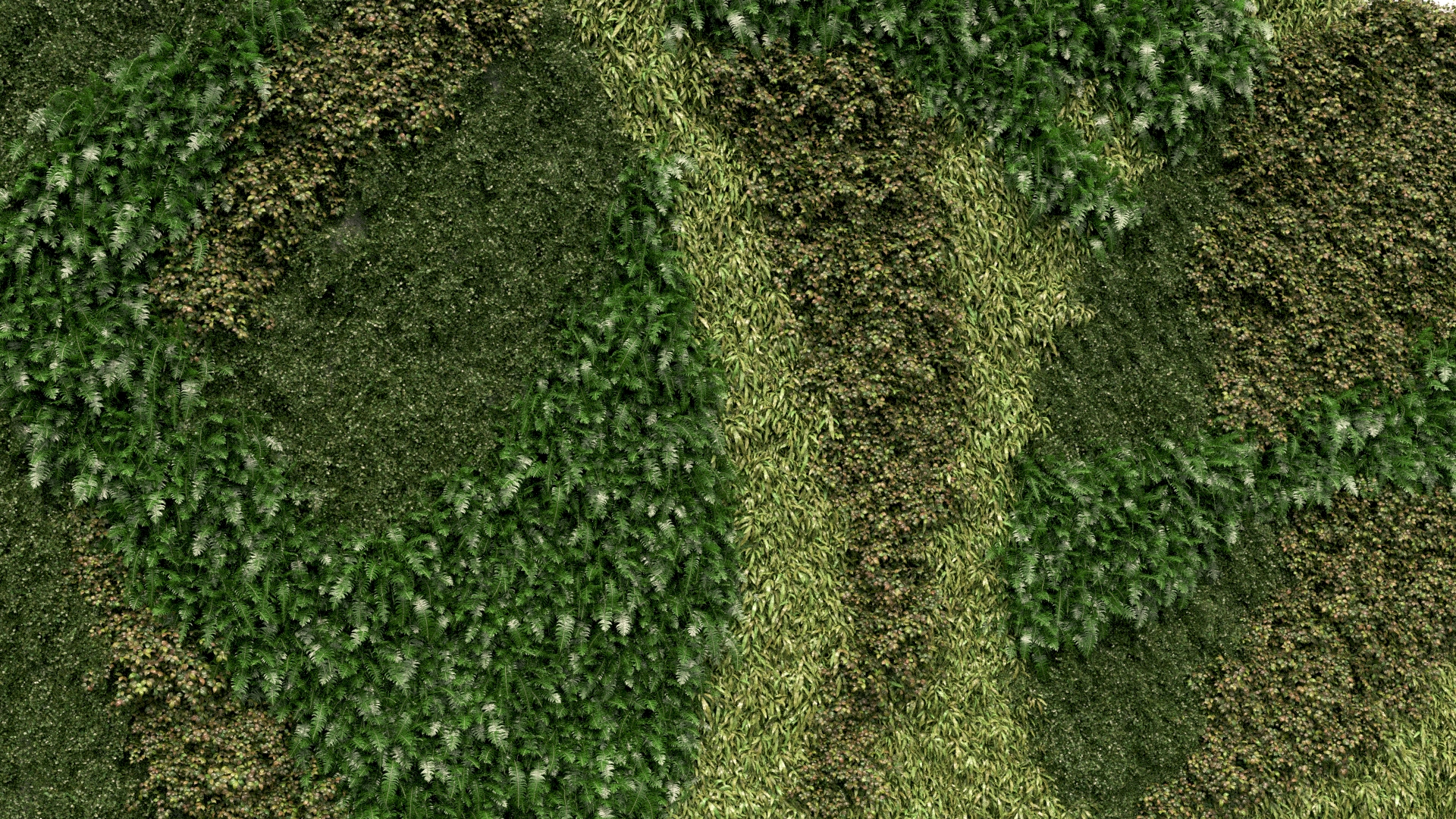 Scattering on Vertical Surfaces with Forest Pack Pro 3D Architectural