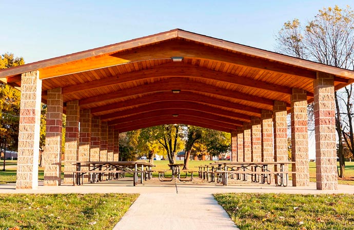 Stunning Outdoor Pavilion Design for Excellent OpenAir Feel