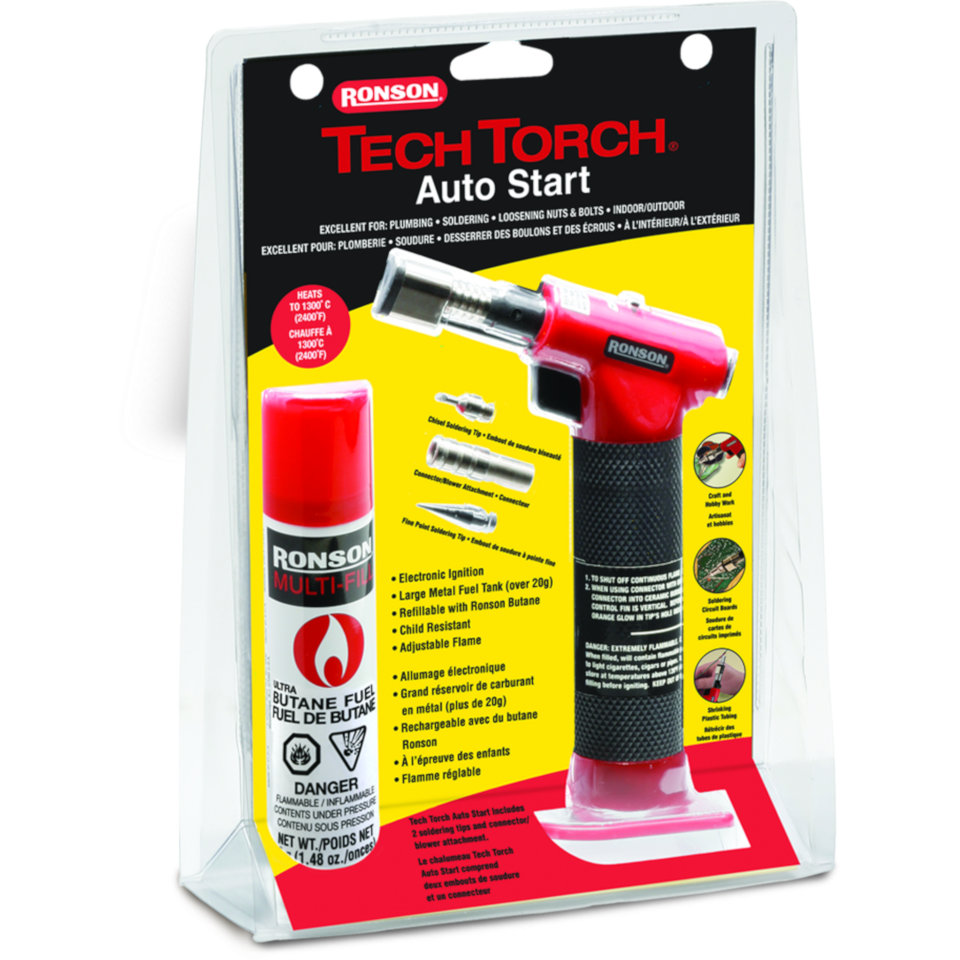 Torches Ronson Tech Torch Auto Start