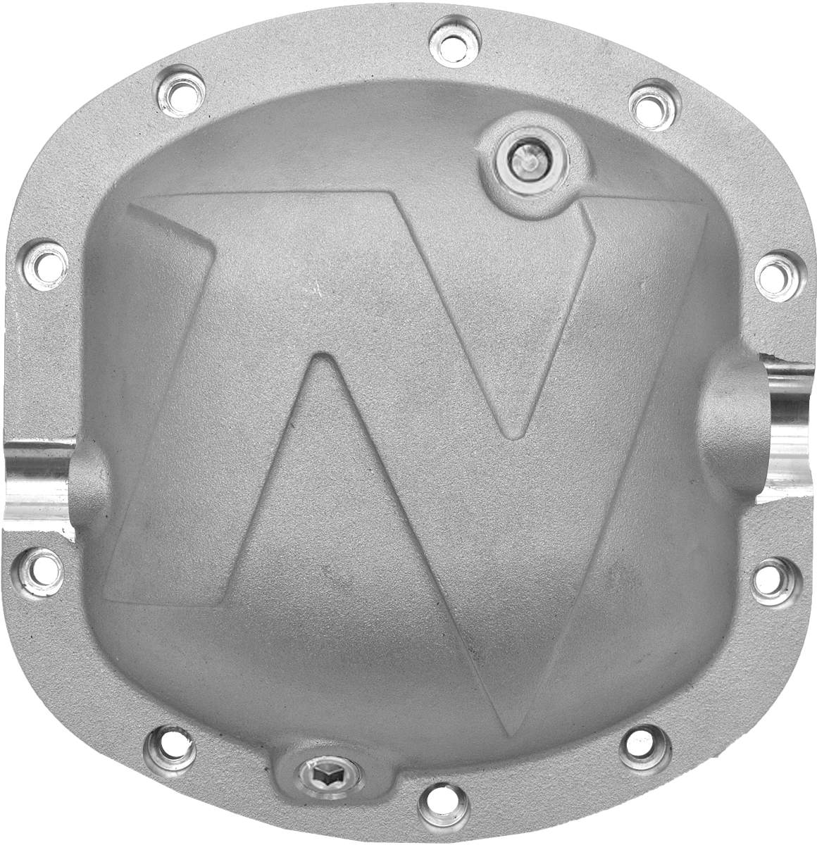 Dana 30 Nitro Defender Differential Cover Silver for Chrysler 8.25 Inch