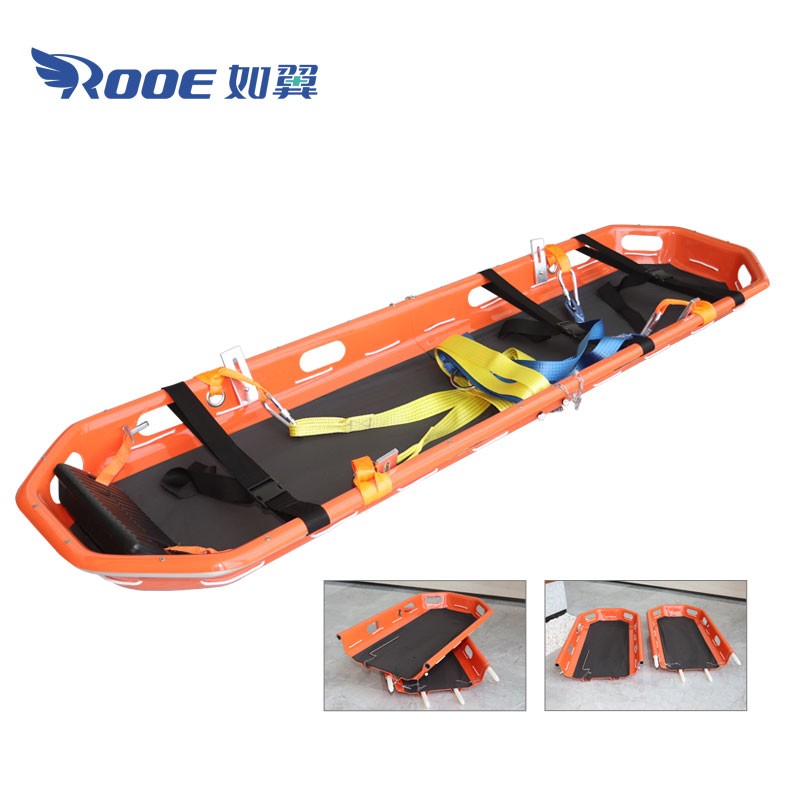 First Aid Basket Stretcher With Lifting Bridle For Rescue