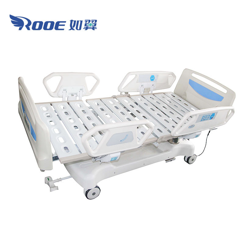 ICU Medical Tilt Bed Electronic Hospital 7 Functional Bed With CPR from