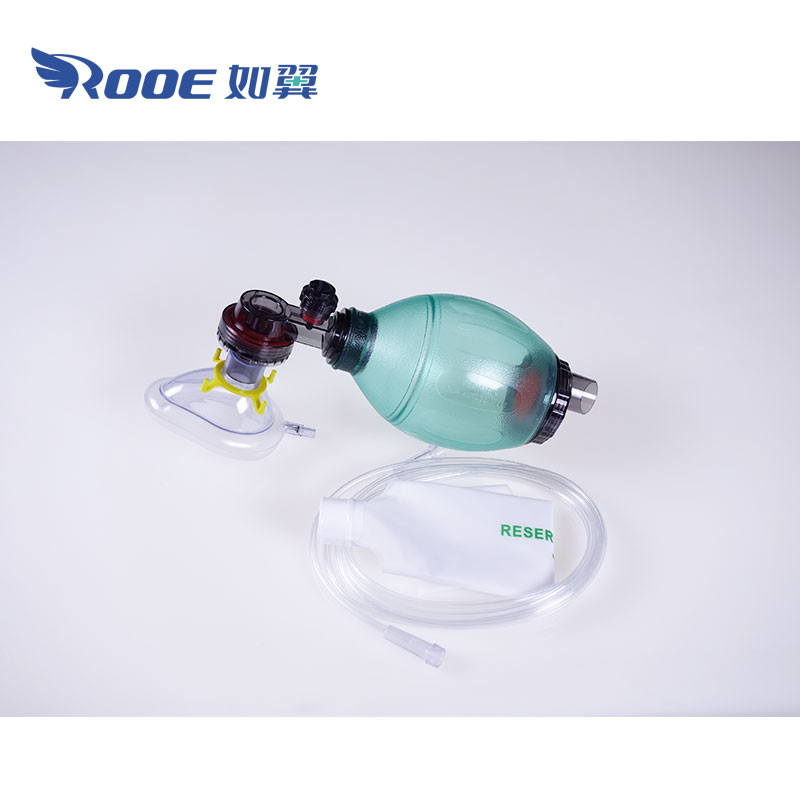 PVC Self Inflating Manual Resuscitator Adult/Infant Resuscitator from