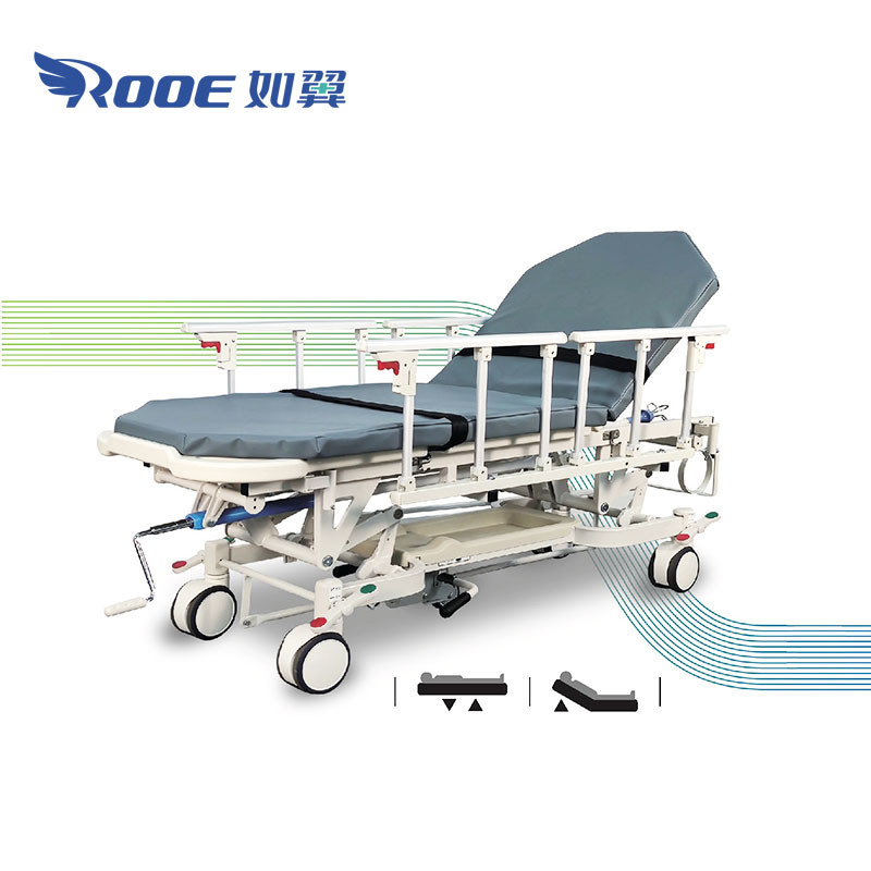 Surgical Stretcher&Hospital Gurney Eye Stretcher Manual Transfer Carts