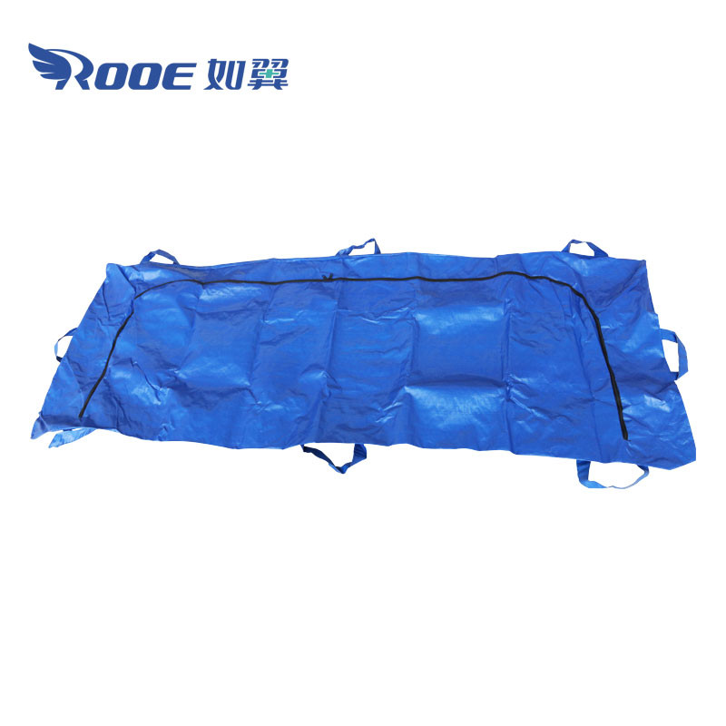 GA406B2 Mortuary Supplies Blue Body Bags Human Remains Pouch from China