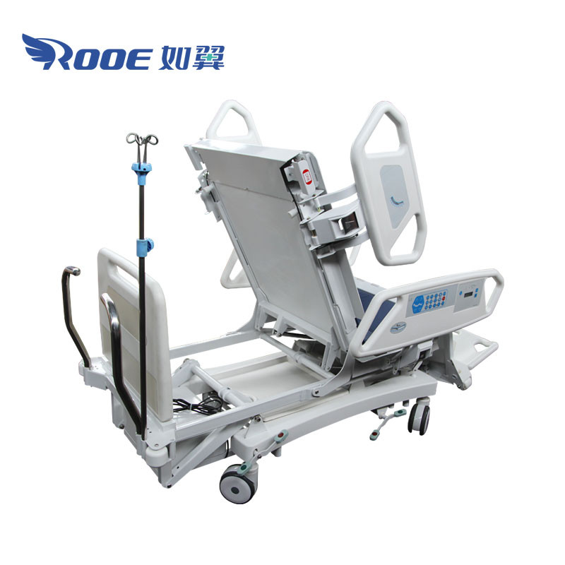 8 Function Full Electric Medical Bed Residential Hospital Beds Extension