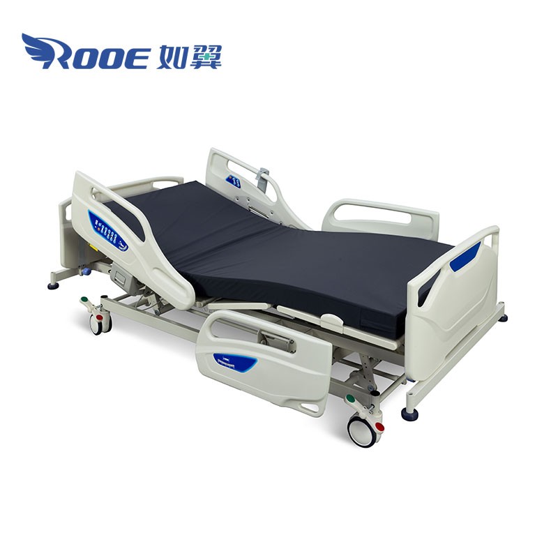Fully Electric Bed For Patient/Nursing/ICU/Clinic 5 Function CPR Bed