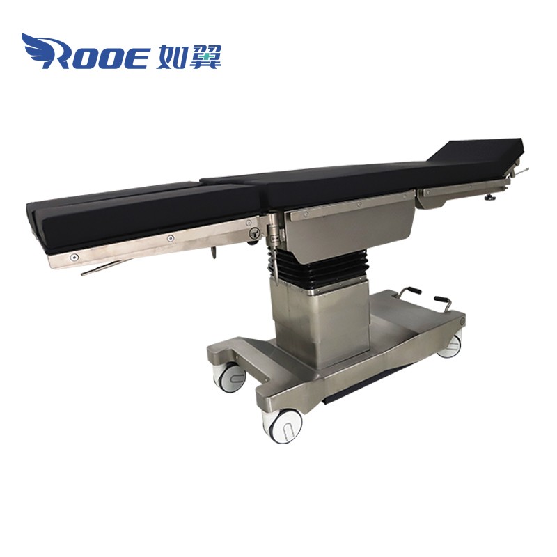 Full 304 Stainless Steel Complex Surgery Surgical Electric Operating Table from China