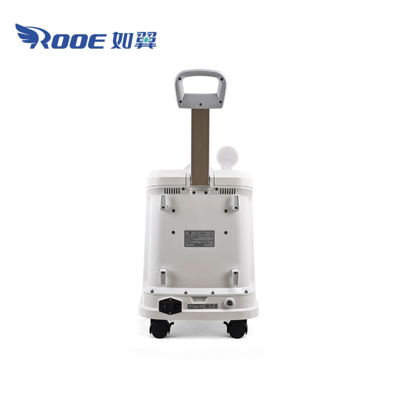 Oilfree Pneumatic Foot Pedal Suction Machine Mobile Suction Apparatus
