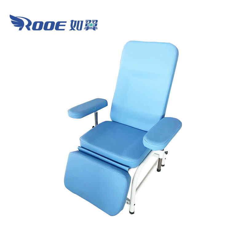 Low Price Manual Recliner Chair Phlebotomy Chair Medical Reclining Chair