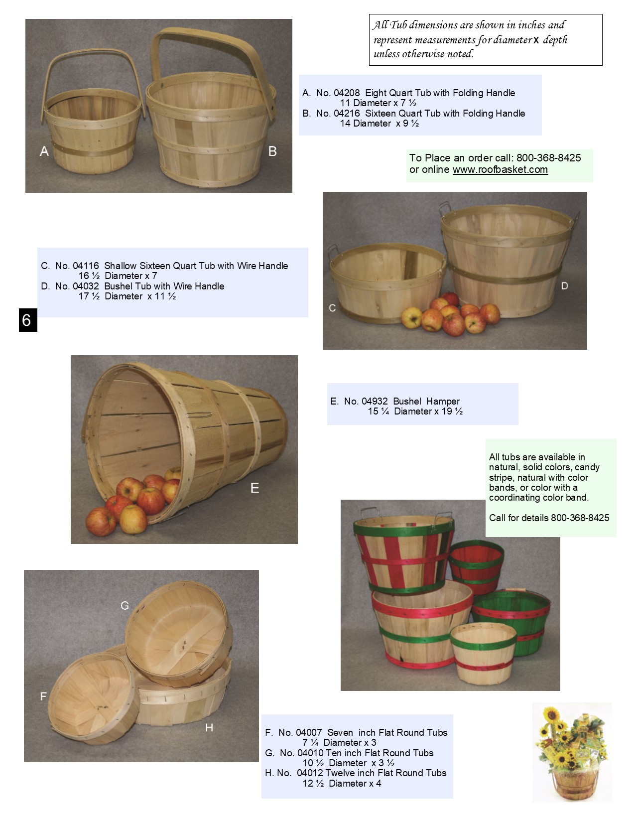 Roof Basket Works Online Catalog