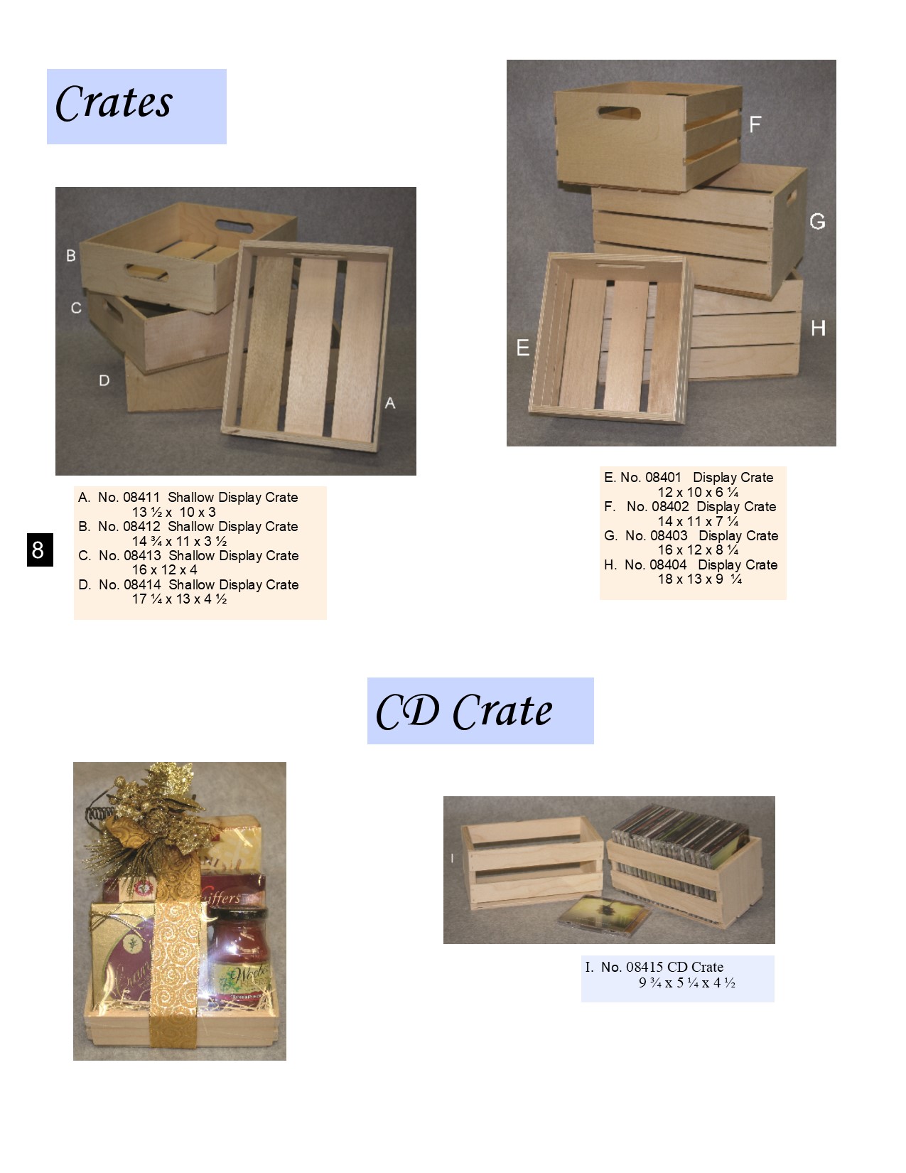 Roof Basket Works Online Catalog