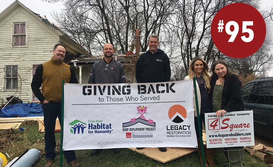 95 Legacy Restoration LLC Top 100 Roofing Contractors