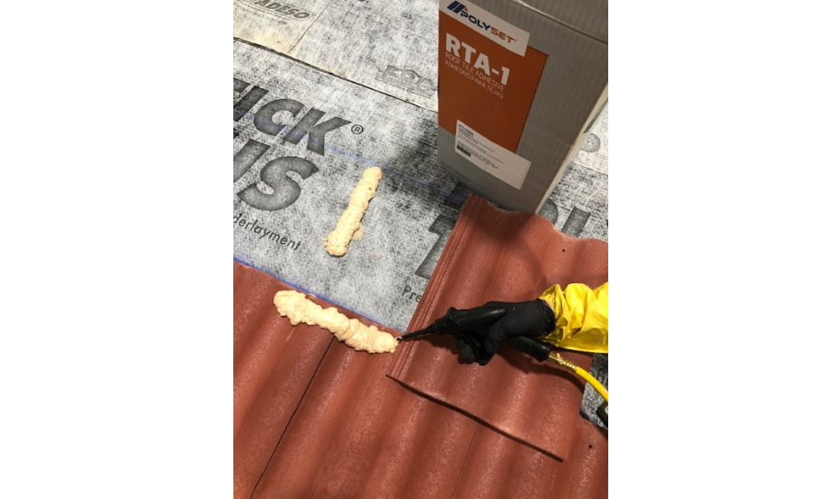 Polyset RTA1 Roof Tile Adhesive 20200608 Roofing Contractor