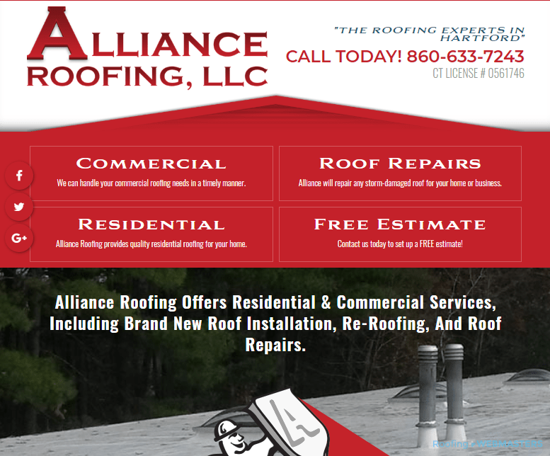 site Design Services for Roofers Roofing masters