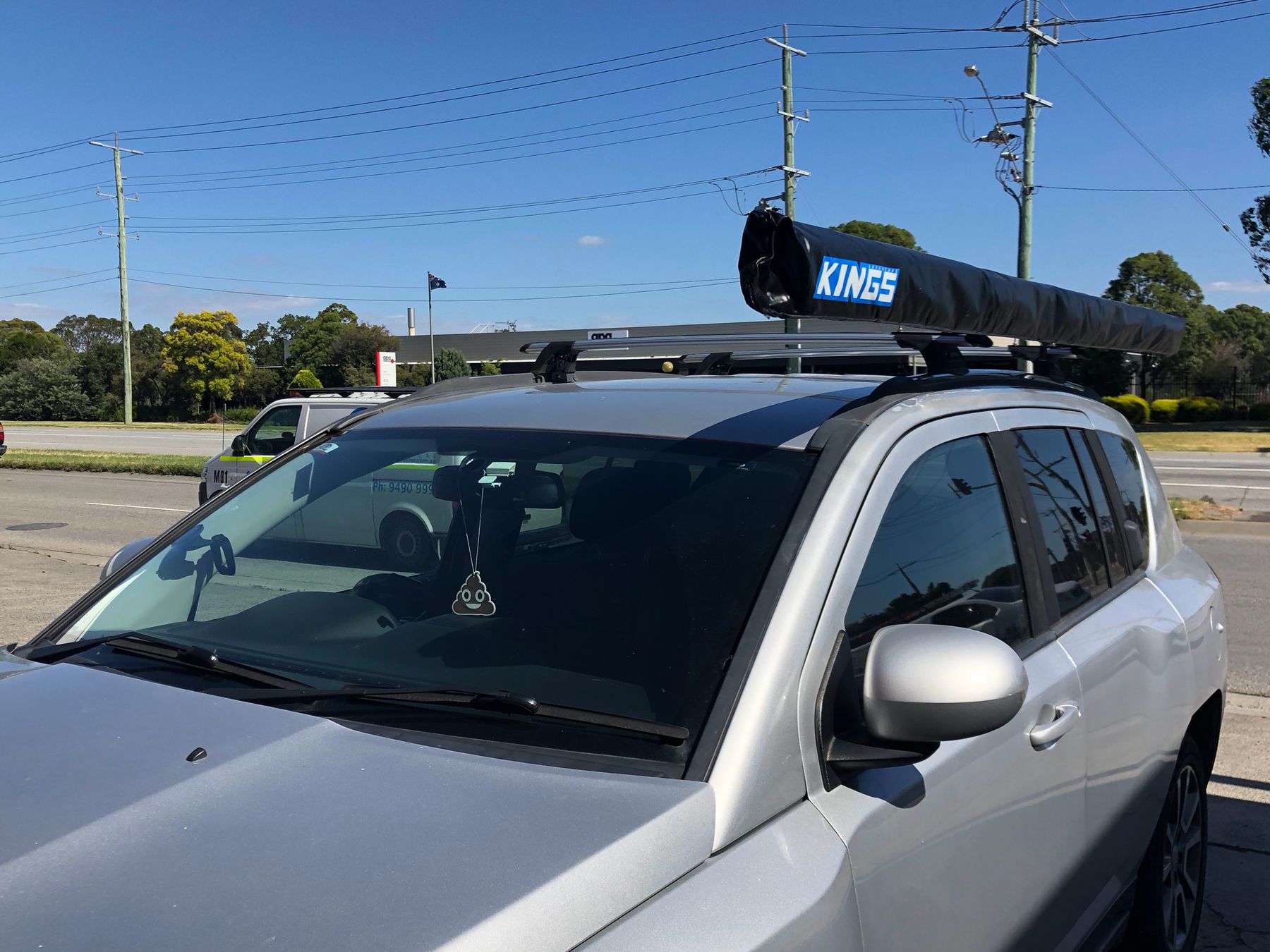 JEEP Compass fit Roof Rack and Side Awning > Roof Rack and Box