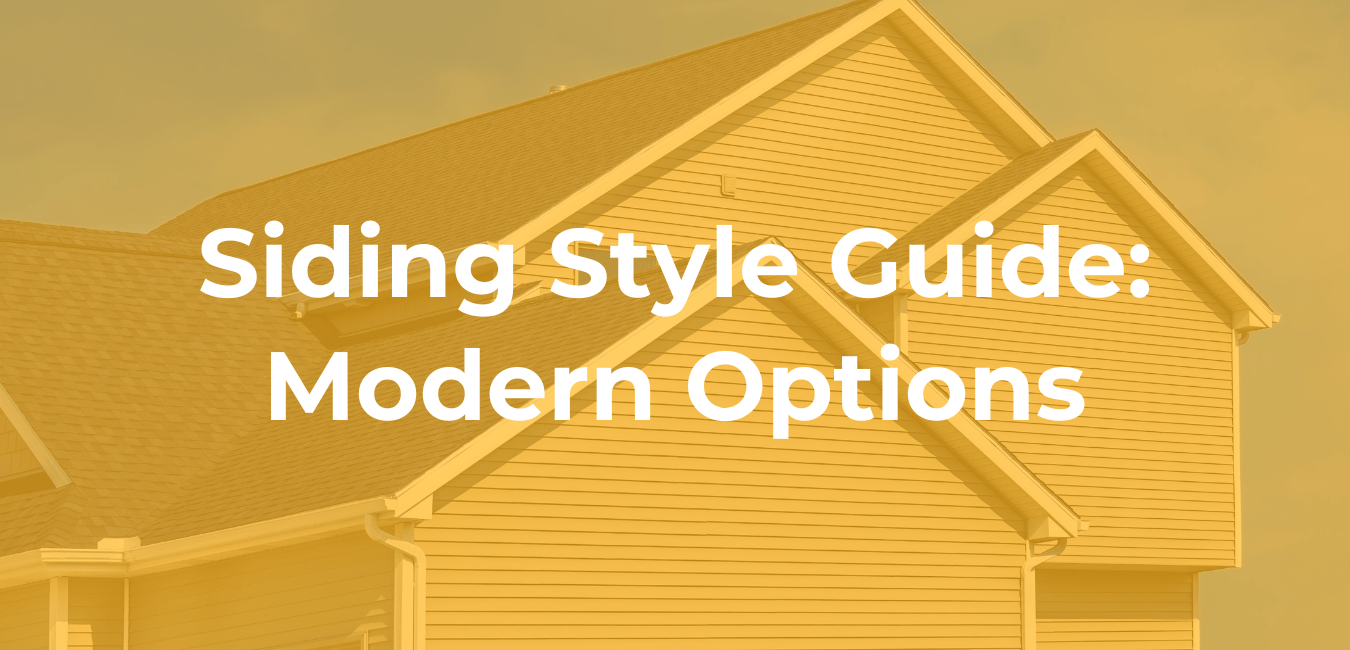Siding Style Guide Modern Options Aspen Contracting