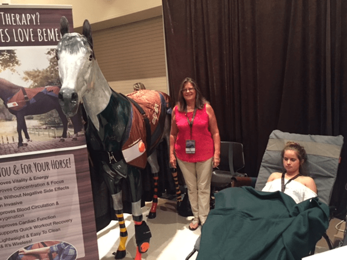 BEMER Vet at Equestricon Roohan Realty