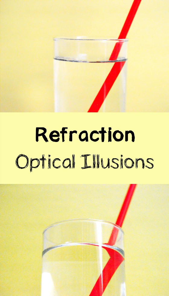 Refraction Optical Illusions