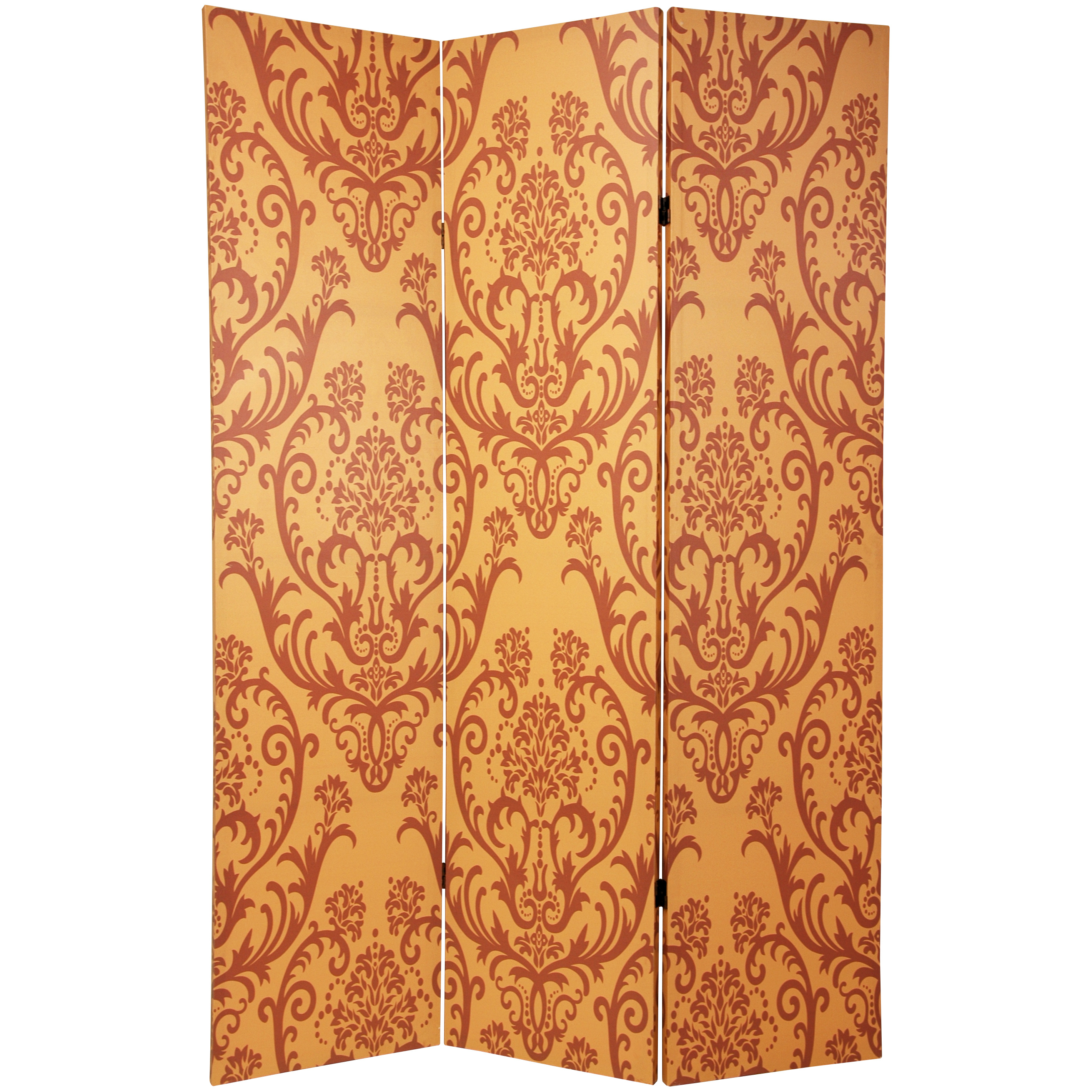 Buy 6 ft. Tall Double Sided Damask Room Divider Online (CANPAT2