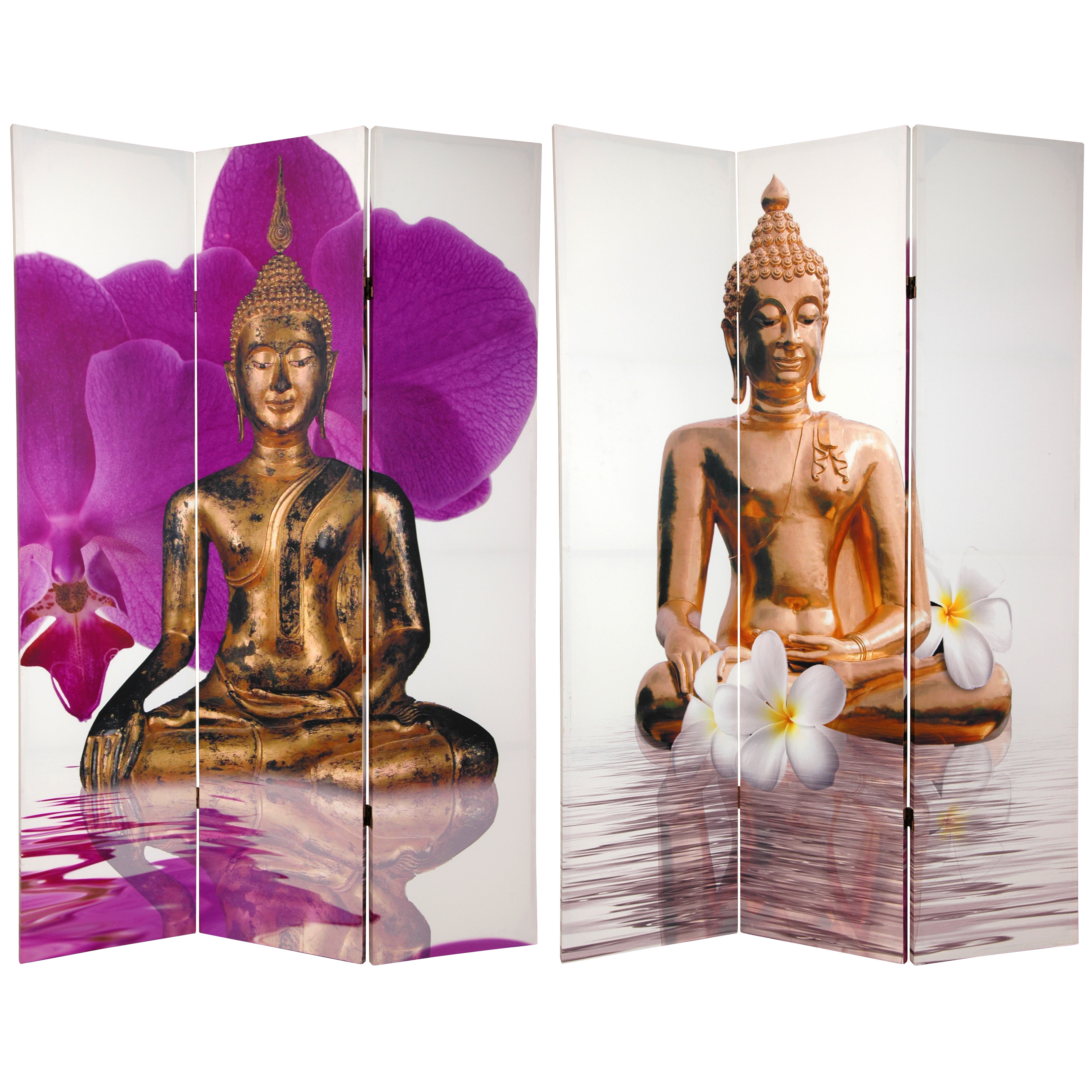 Buy 6 ft. Tall Double Sided Thai Buddha Room Divider Online (CANTHAI1