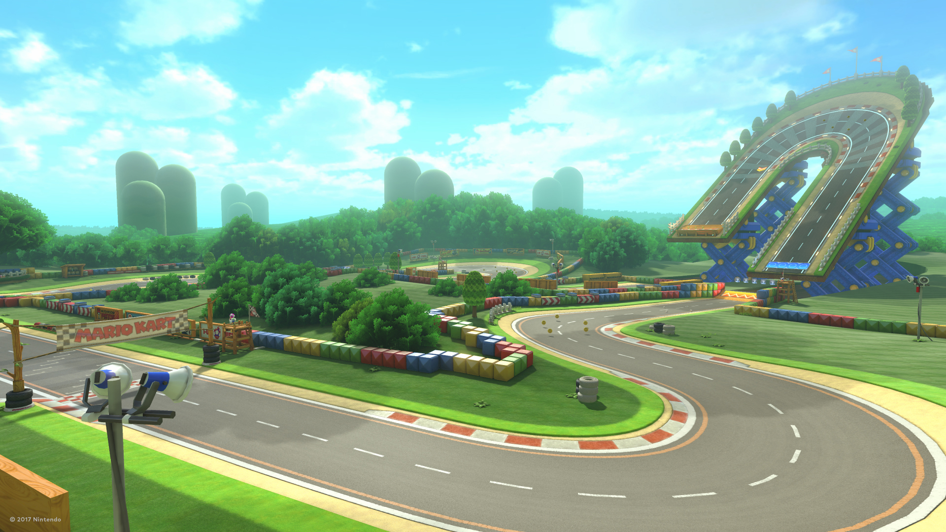 Mario Kart Zoom background