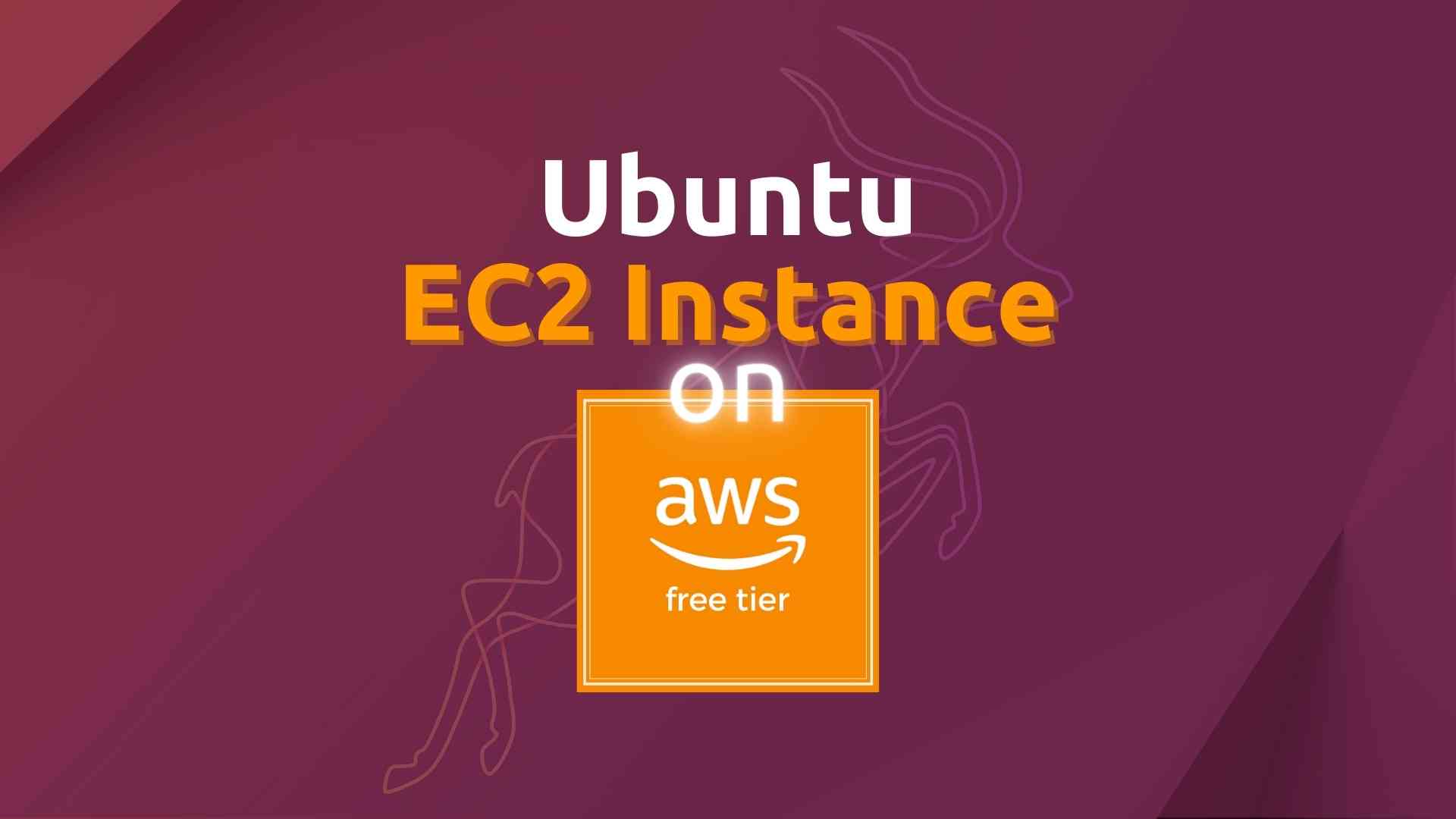 How to Create Ubuntu EC2 Instance on AWS free Tier roosho.