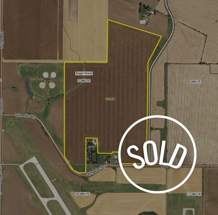 The Wheeler Road Property Kane Co, IL Rooster Ag' Realty