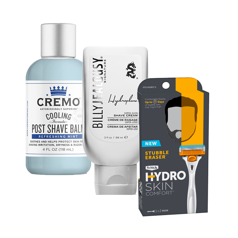 CLEAN SHAVE 3 Products Rooster Essentials