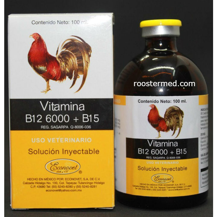 VITAMINA B12 6000+B15 100ml