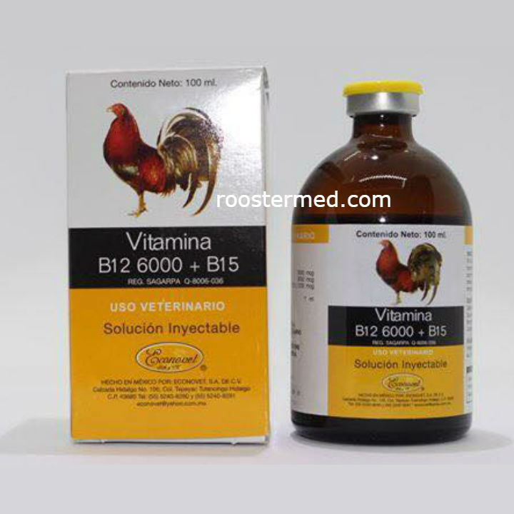 VITAMINA B12 6000+B15 100ml