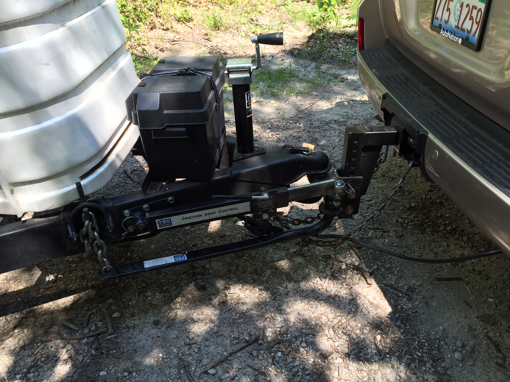 Towing with a 200series Toyota Land Cruiser