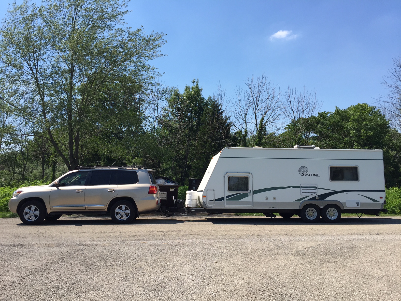 Towing with a 200series Toyota Land Cruiser