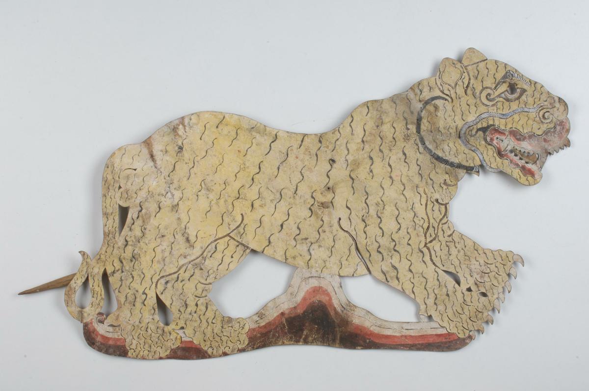Shadow puppet, tiger