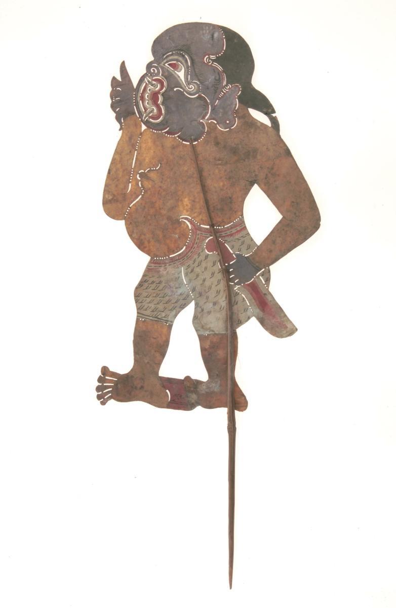 Shadow puppet, clown