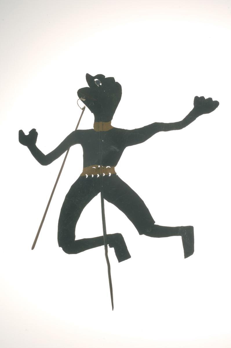 Shadow puppet, clown